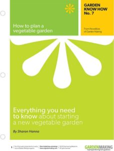How to plan a vegetable garden
