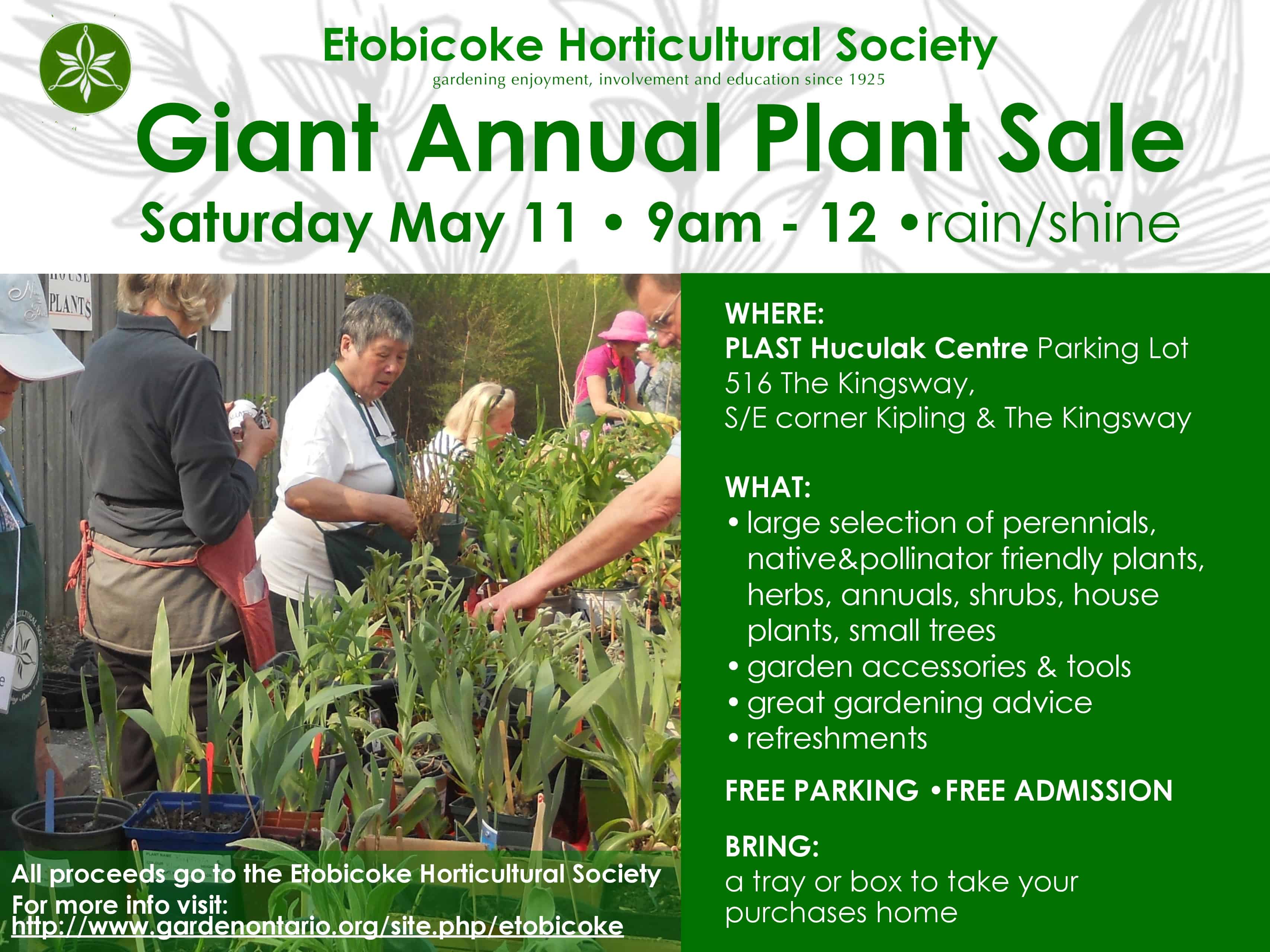 Giant Annual Plant Sale