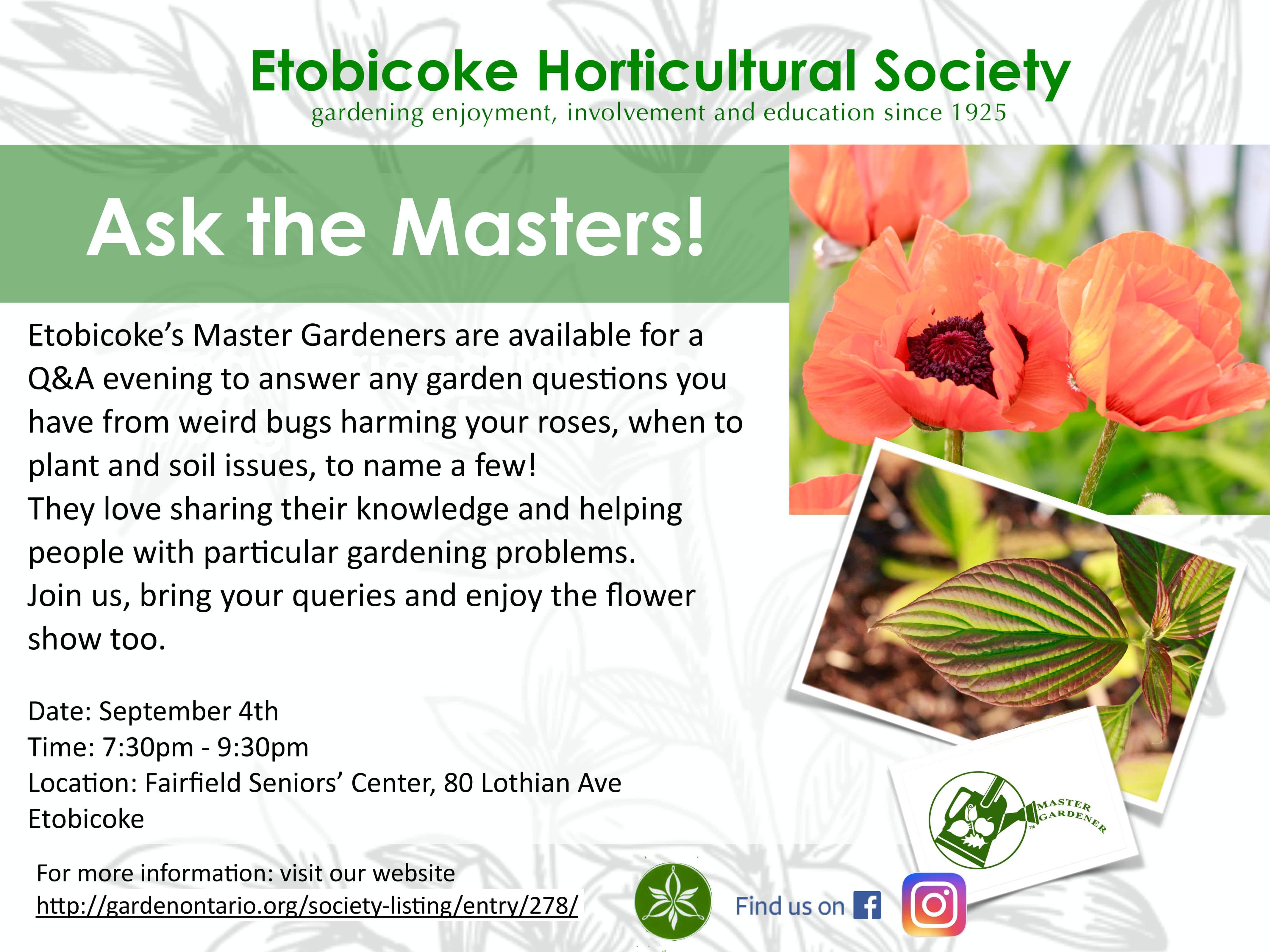 Ask The Masters